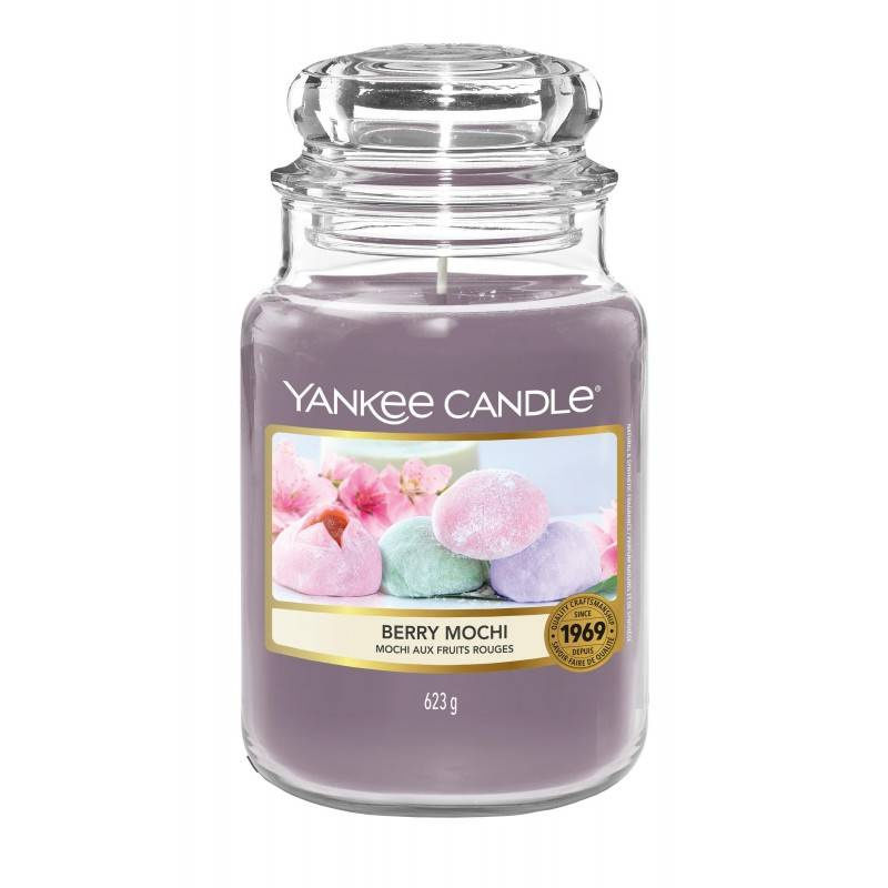 Yankee Candle Berry Mochi duża świeca zpachowa 623g Duża świeca