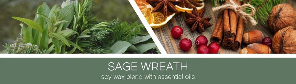 Goose Creek świeca sojowa 3 knoty Sage Wreath