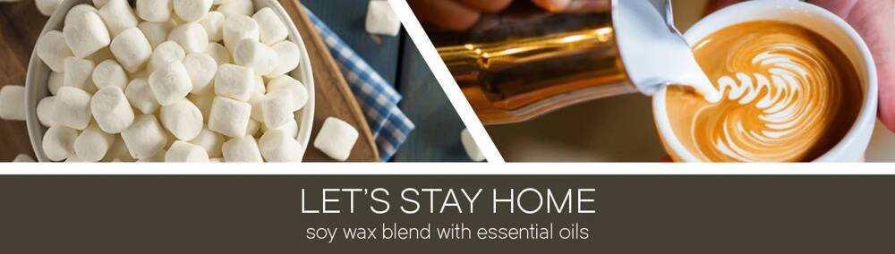 Goose Creek Let's Stay Home świeca sojowa 3 knoty 411g