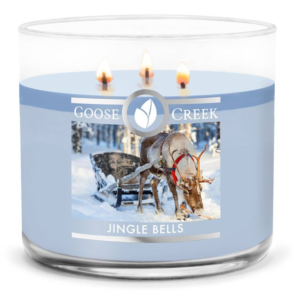 Goose Creek Jingle Bells świeca sojowa 3 knoty 411g