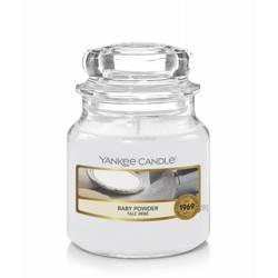 Yankee Candle Baby Powder mała świeca zapachowa 104g