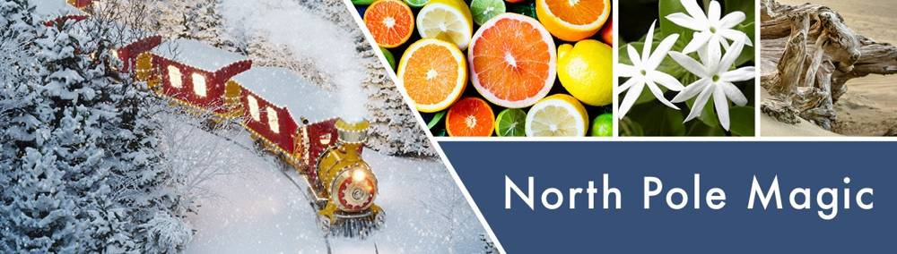 Goose Creek North Pole Magic duża świeca zapachowa 680g