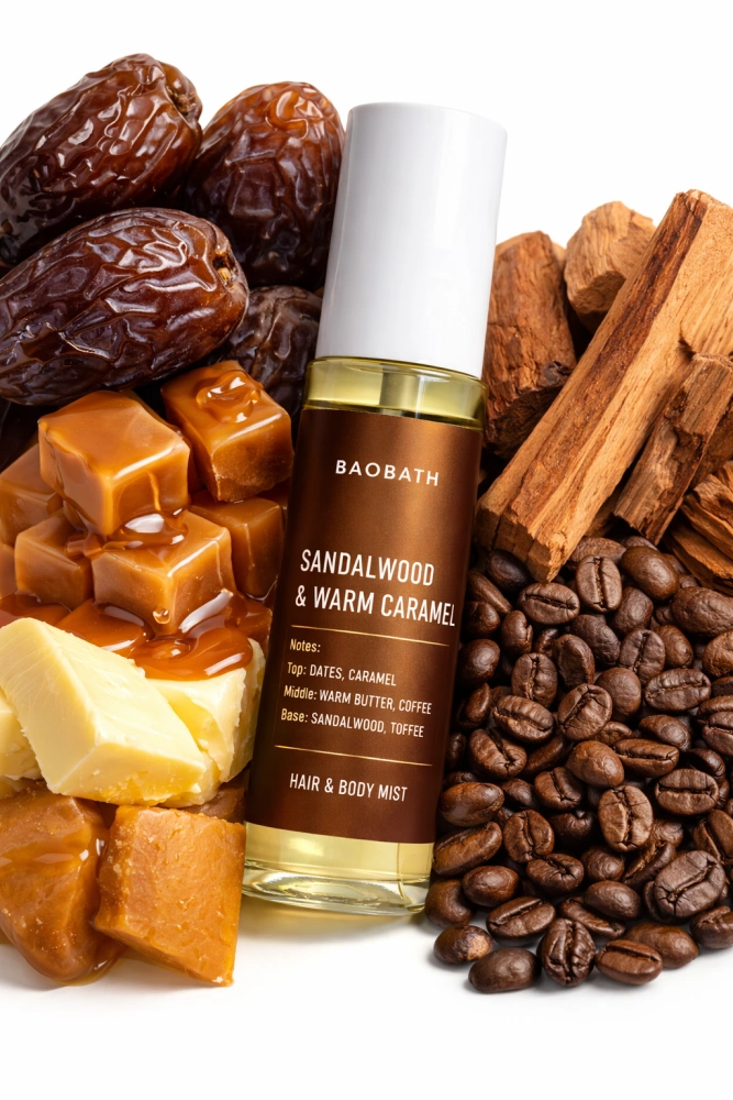 Sandalwood & Warm Carmel - Inspiracja Sticky Dates LUSH