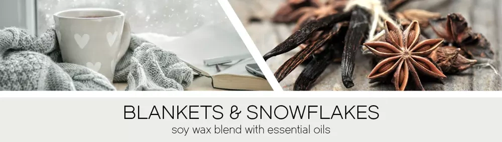 Goose Creek wosk zapachowy Blankets & Snowflakes