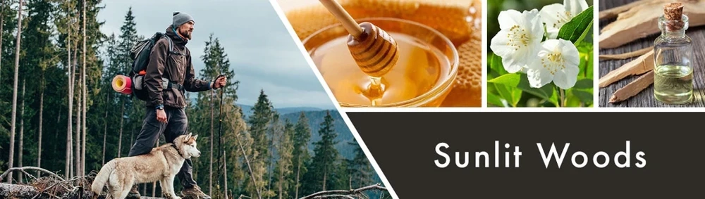 Goose Creek świeca sojowa 3 knoty Sunlit Woods