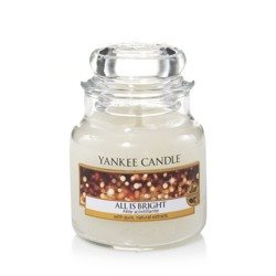 Yankee Candle All is Bright mała świeca zapachowa 104g