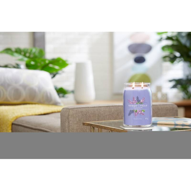 Yankee Candle LILAC BLOSSOMS Signature Świeca zapachowa duża