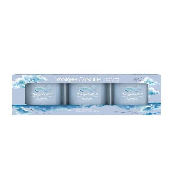 Yankee Candle OCEAN AIR świece zapachowe mini 3 pack