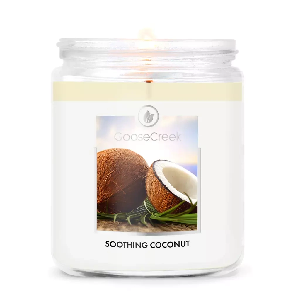 Goose Creek Soothing Coconut mała świeca zapachowa 198g