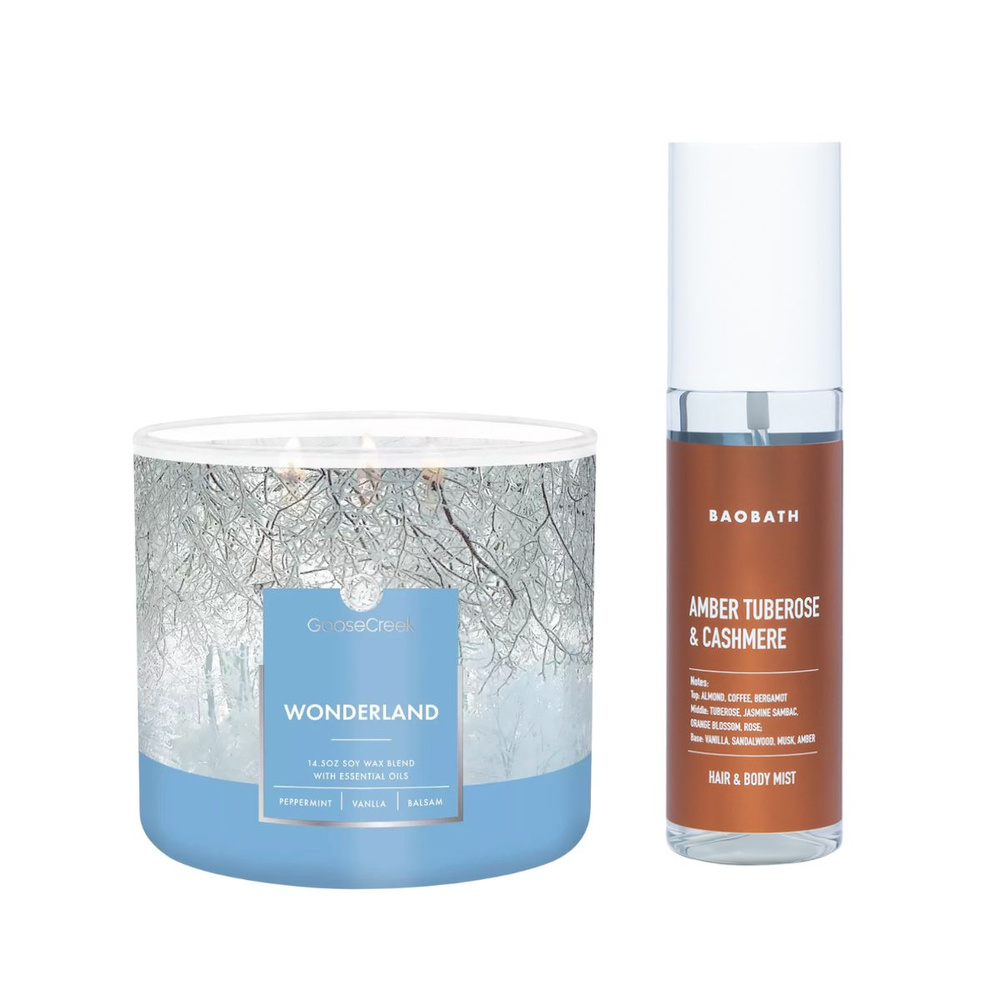 Zapachowy duet Wonderland & Amber Tuberose Cashmere