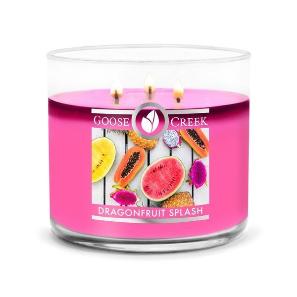 Goose Creek Dragonfruit Spla świeca sojowa 3 knoty 411g