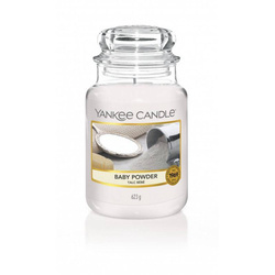 Yankee Candle Baby Powder duża świeca zpachowa 623g