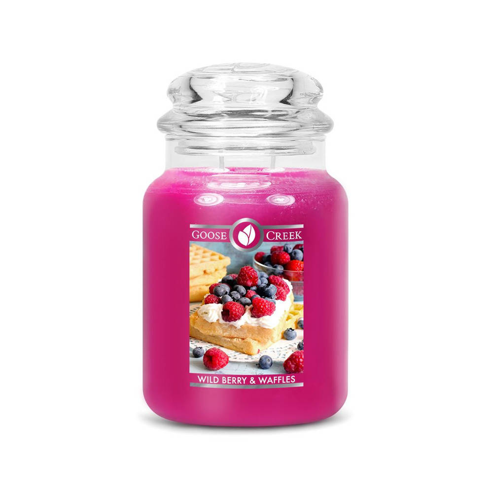 Goose Creek Wild Berry Waffles duża świeca zapachowa 680g