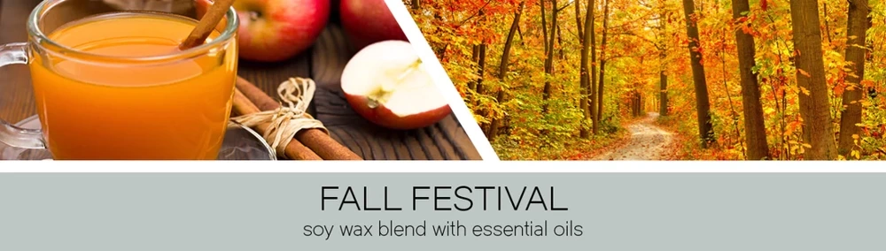 Goose Creek świeca sojowa 3 knoty Fall Festival