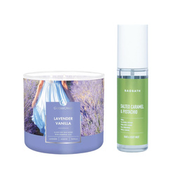 Zapachowy duet Lavender Vanilla & Salted Caramel Pistachio