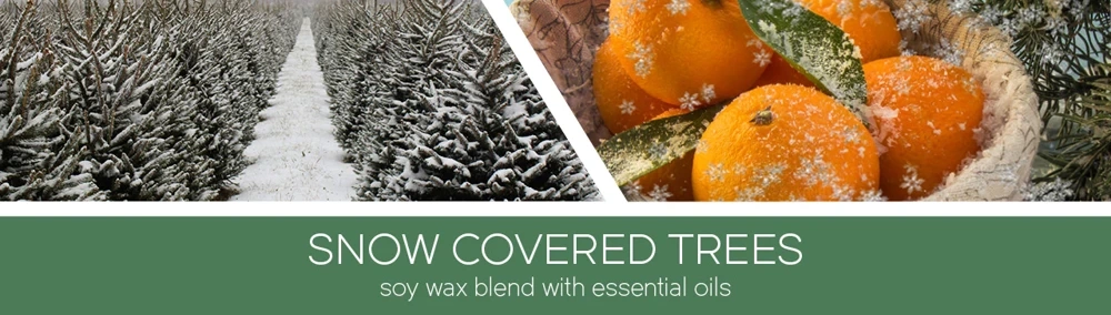 Goose Creek świeca sojowa 3 knoty Snow Covered Tree