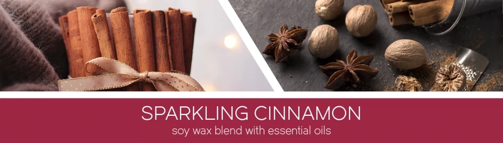 Goose Creek świeca sojowa 3 knoty Sparkling Cinnamon