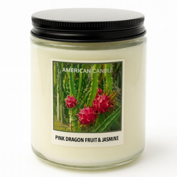 Świeca sojowa mała Pink Dragon Fruit Jasmine