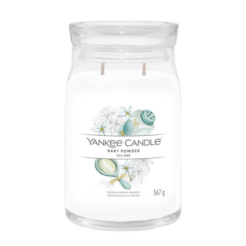 Yankee Candle BABY POWDER Signature Świeca zapachowa duża