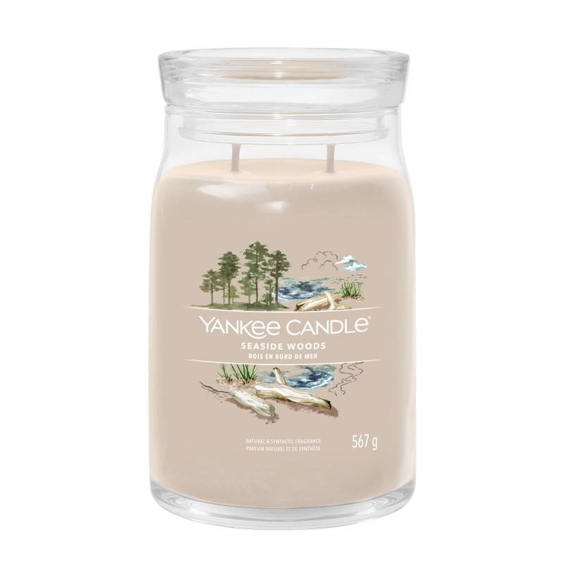 Yankee Candle SEASIDE WOODS Signature Świeca zapachowa duża