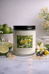 Świeca sojowa mała Ylang-Ylang Bergamot