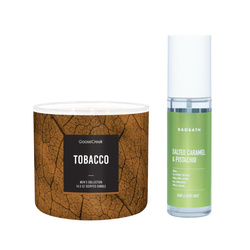 Zapachowy duet Tobacco & Salted Caramel Pistachio