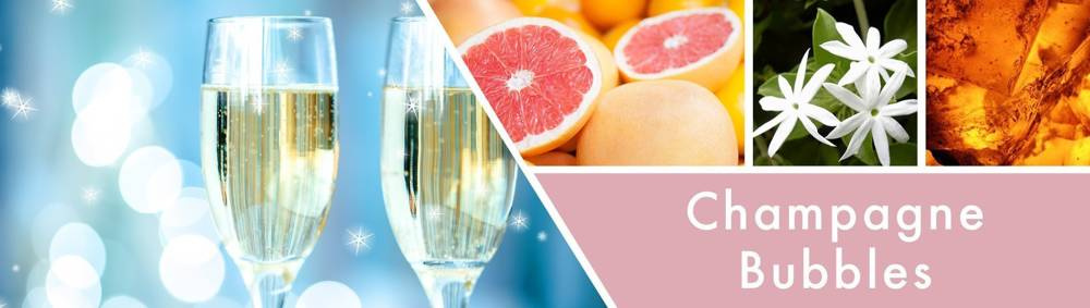 Goose Creek Champagne Bubble świeca sojowa 3 knoty 411g