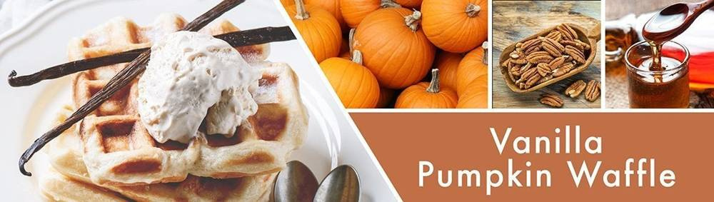 Goose Creek Vanilla Pumpkin Waffle mała świeca zapachowa 198g