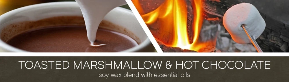 Goose Creek świeca sojowa 3 knoty Toasted Marshmallow & Hot Chocolate