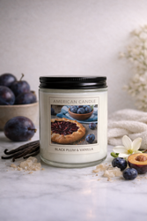 Świeca sojowa mała Black Plum Vanilla