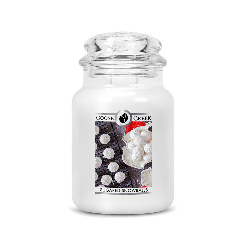 Goose Creek Sugared Snowballs duża świeca zapachowa 680g