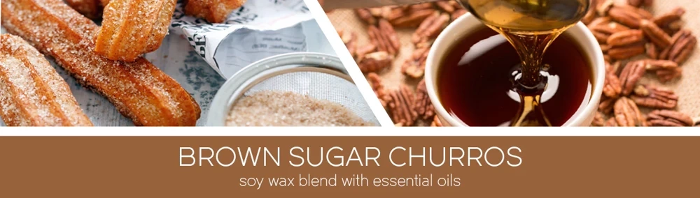 Goose Creek świeca sojowa 3 knoty Brown Sugar Churros