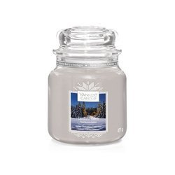 Yankee Candle Candlelit Cabin średnia świeca zapachowa 411g