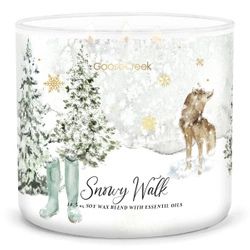 Goose Creek Snowy Walk świeca sojowa 3 knoty 411g