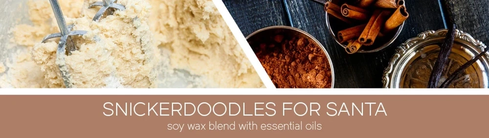 Goose Creek świeca mała Snickerdoodles for Santa