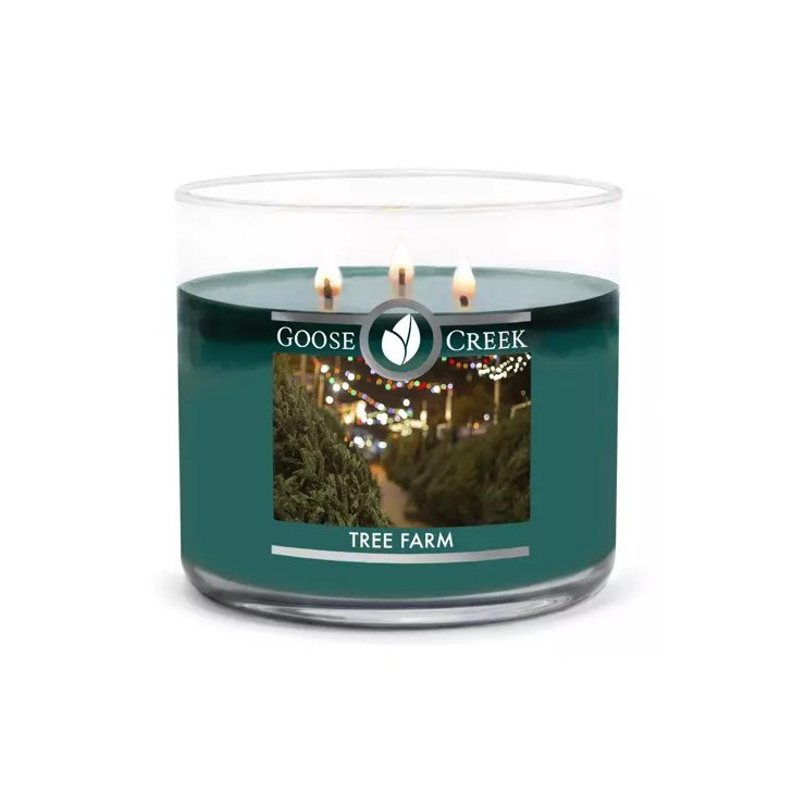 Goose Creek Tree Farm świeca sojowa 3 knoty 411g