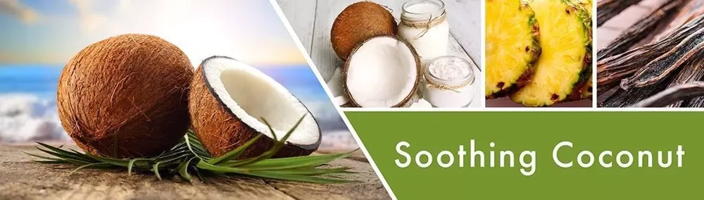 Goose Creek Soothing Coconut mała świeca zapachowa 198g