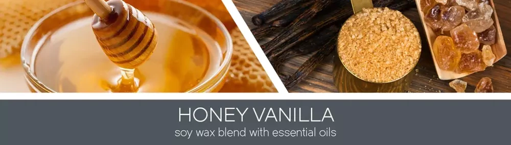 Goose Creek świeca sojowa 3 knoty Honey Vanilla