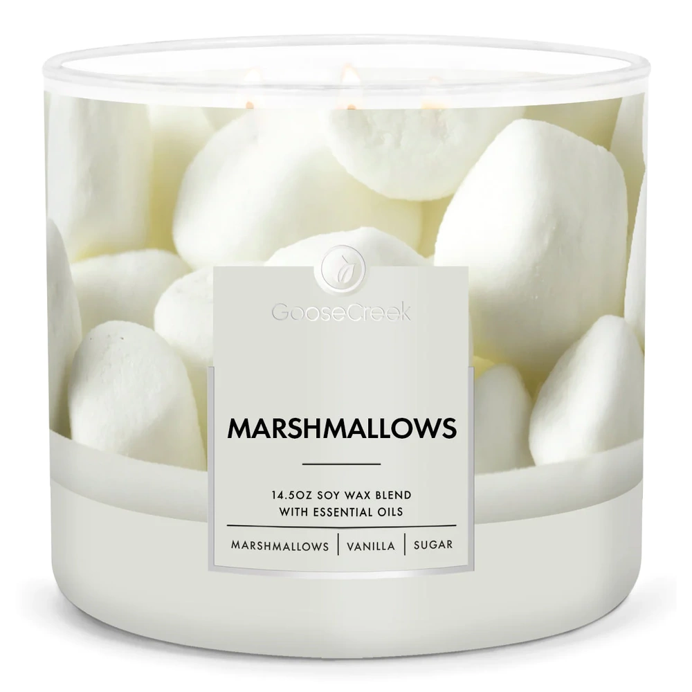 Goose Creek świeca sojowa 3 knoty Marshmallow