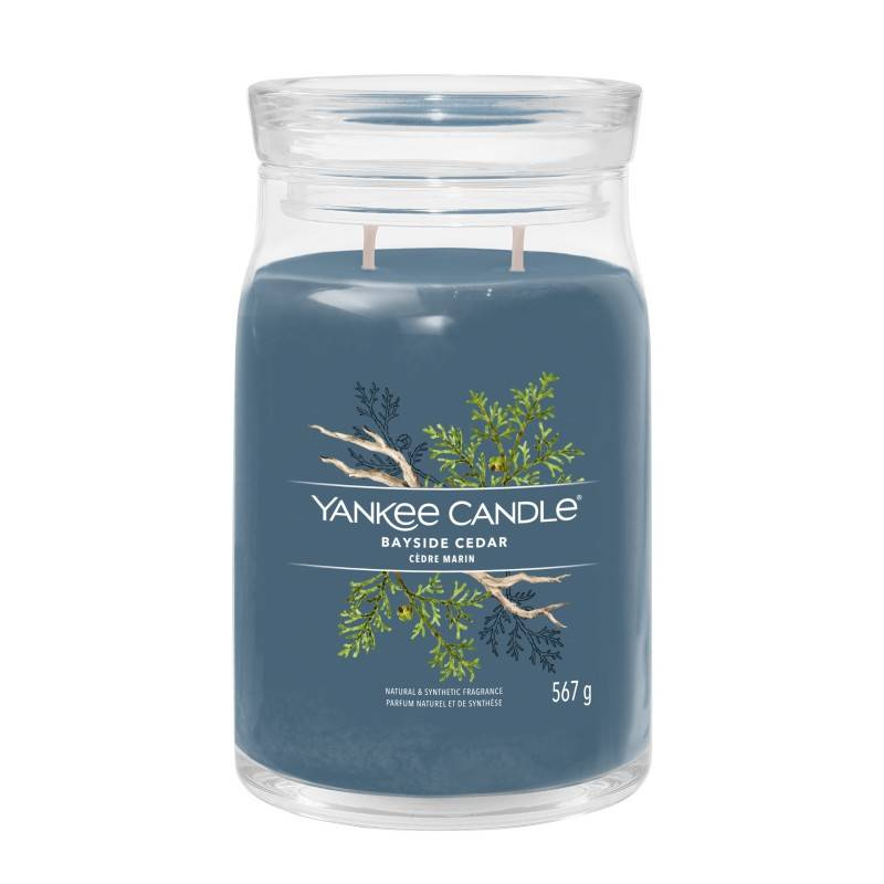 Yankee Candle BAYSIDE CEDAR Signature Świeca zapachowa duża