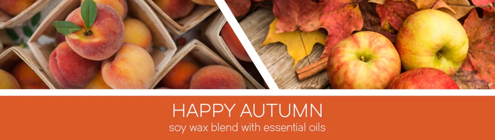 Goose Creek świeca sojowa 3 knoty Happy Autumn