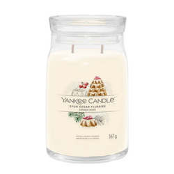 Yankee Candle SPUN SUGAR FLURRIES Signature Świeca zapachowa duża