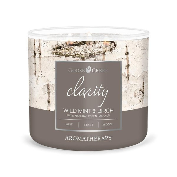 Goose Creek Wild Mint Birch świeca zapachowa Aromatherapy 411g