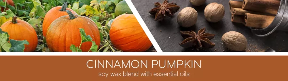 Goose Creek Cinnamon Pumpkin świeca sojowa 3 knoty 411g