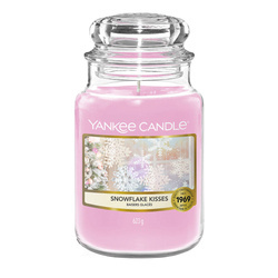 Yankee Candle Snowflake Kisses duża świeca zpachowa 623g