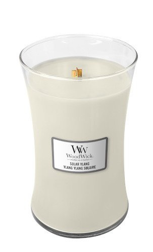 WoodWick Solar Ylang duża świeca zapachowa skwierczący knot 610g