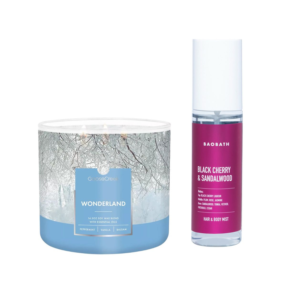 Zapachowy duet Wonderland & Black Cherry Sandalwood