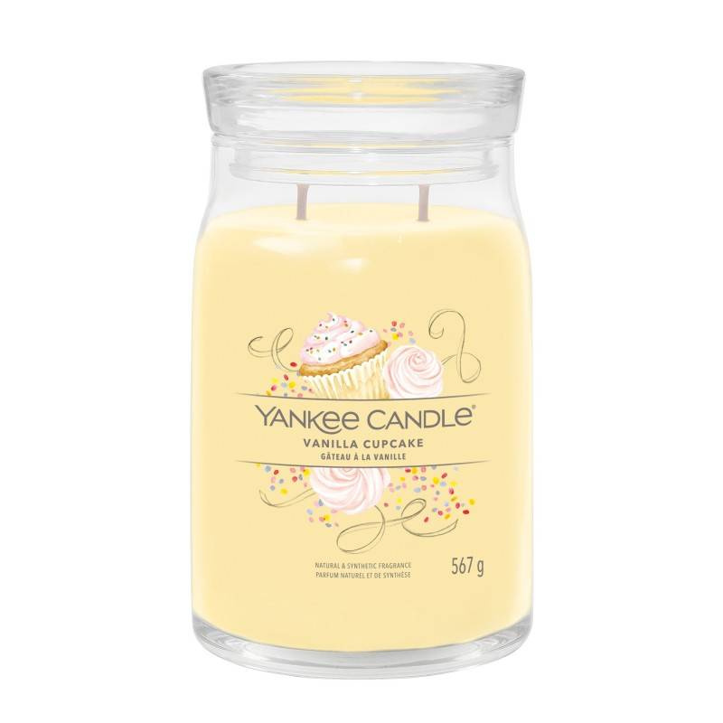 Yankee Candle VANILLA CUPCAKE Signature Świeca zapachowa duża