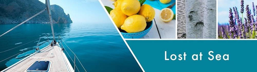 Goose Creek świeca sojowa 3 knoty FOR MEN Lost At Sea