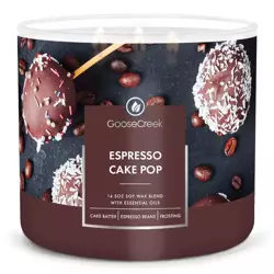 Goose Creek świeca sojowa 3 knoty Espresso Cake Pop